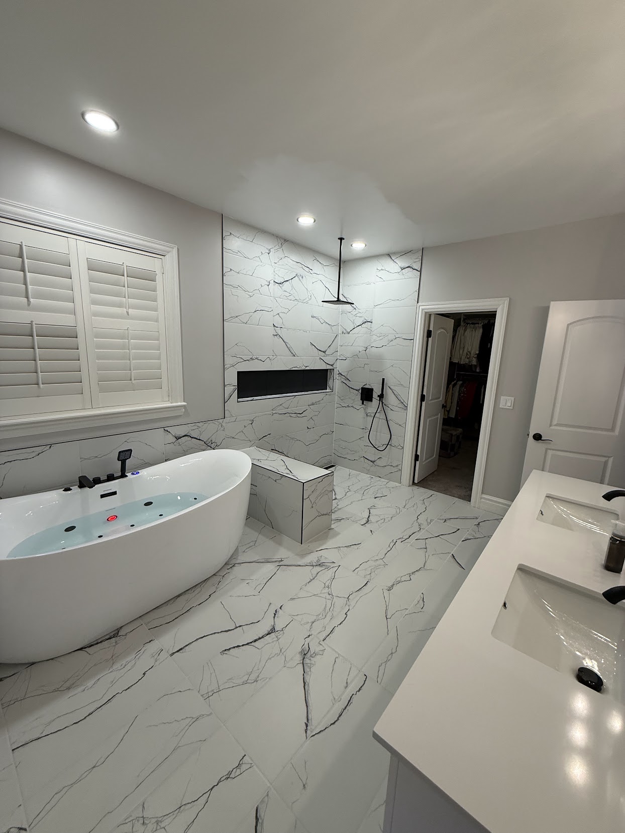 Renovated bathroom